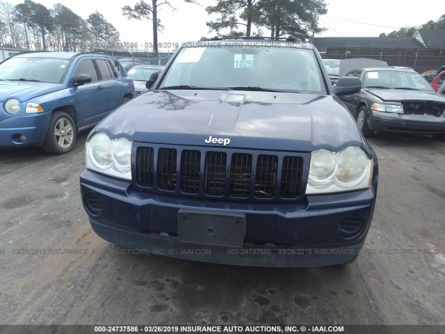 1J4GR48K16C121199 - 2006 JEEP GRAND CHEROKEE LAREDO/COLUMBIA/FREEDOM 蓝色 照片 6