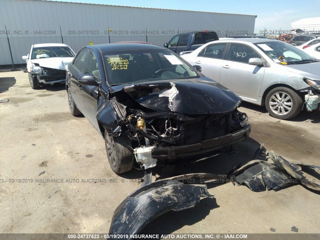 KNAFU4A2XC5471230 - 2012 KIA FORTE EX BLACK photo 6