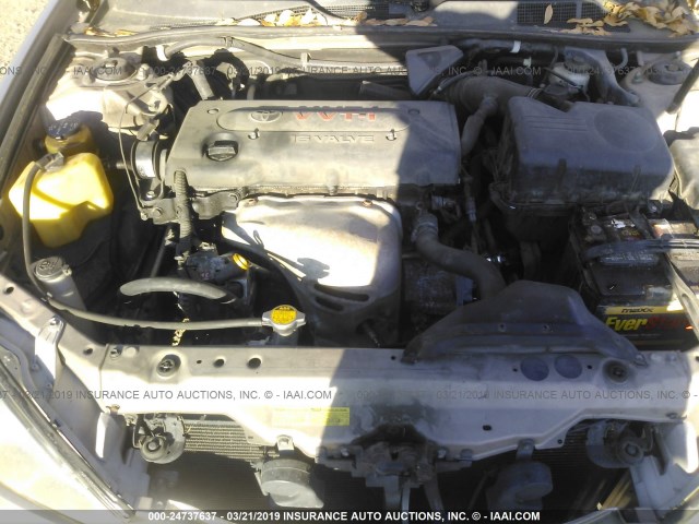 JTDBE32K830239021 - 2003 TOYOTA CAMRY LE/XLE GOLD photo 10