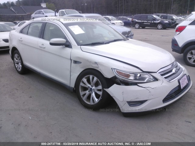 1FAHP2EW0AG156528 - 2010 FORD TAURUS SEL WHITE photo 1