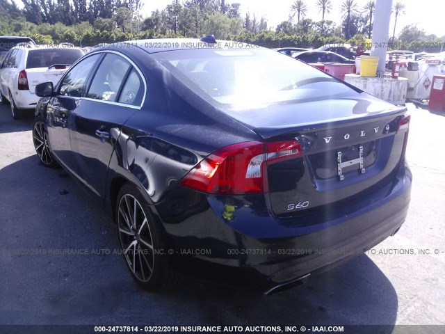 YV126MFK0G1394704 - 2016 VOLVO S60 PREMIER BLUE photo 3