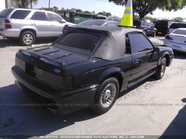 1FABP45E8KF201344 - 1989 FORD MUSTANG GT/COBRA GT BLACK photo 4