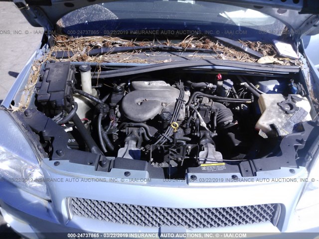 1GNDV23W97D201582 - 2007 CHEVROLET UPLANDER LS 蓝色 照片 10