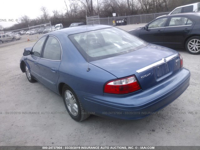 1MEFM55S14A603673 - 2004 MERCURY SABLE LS PREMIUM BLUE photo 3