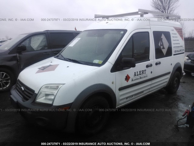 NM0LS7ANXBT068590 - 2011 FORD TRANSIT CONNECT XL WHITE photo 2