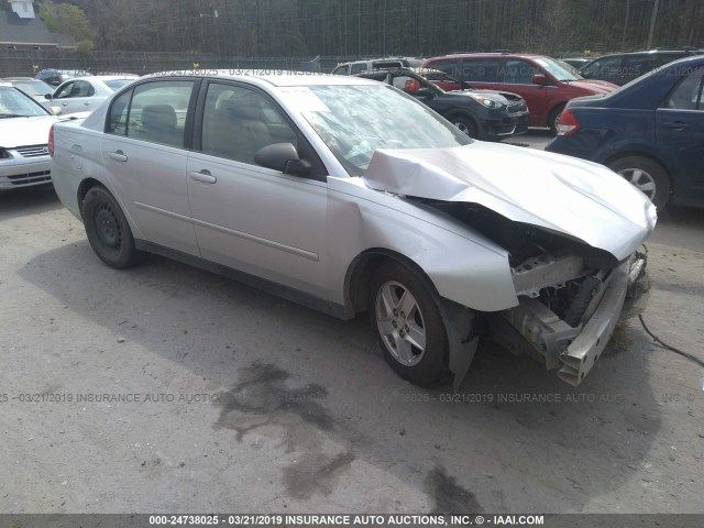 1G1ZT52825F117090 - 2005 CHEVROLET MALIBU LS SILVER photo 1