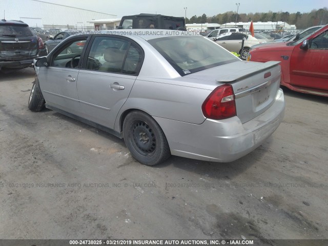 1G1ZT52825F117090 - 2005 CHEVROLET MALIBU LS SILVER photo 3