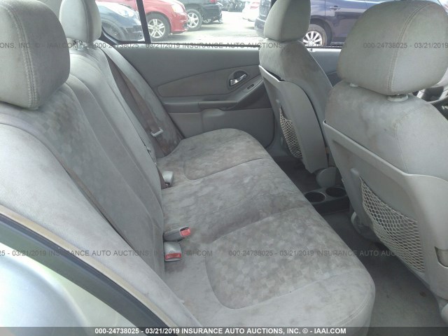 1G1ZT52825F117090 - 2005 CHEVROLET MALIBU LS SILVER photo 8