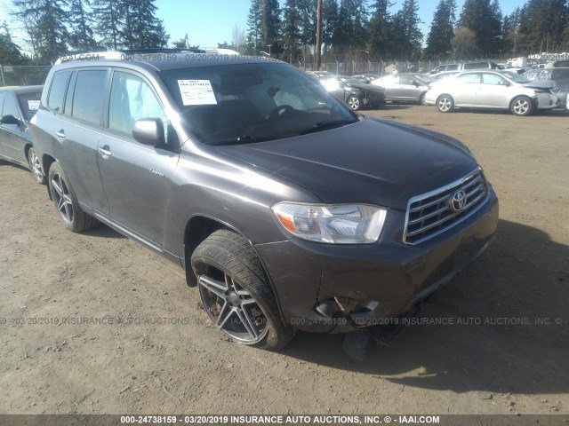 JTEES42A892141067 - 2009 TOYOTA HIGHLANDER LIMITED GRAY photo 1