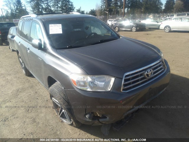 JTEES42A892141067 - 2009 TOYOTA HIGHLANDER LIMITED GRAY photo 6