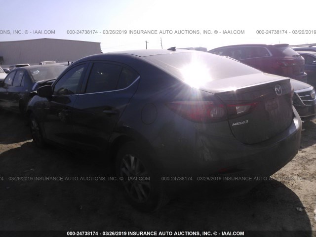 3MZBM1W76GM264240 - 2016 MAZDA 3 TOURING GRAY photo 3