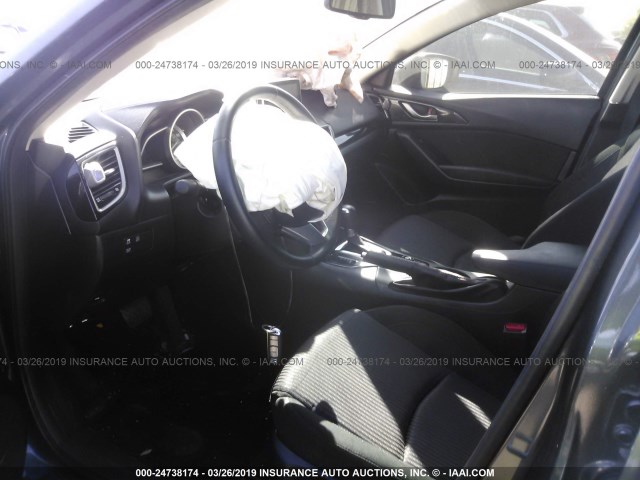 3MZBM1W76GM264240 - 2016 MAZDA 3 TOURING GRAY photo 5