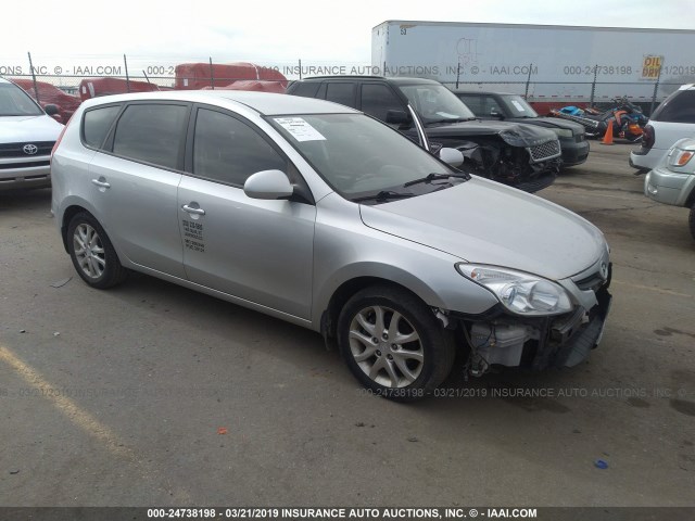 KMHDC86E09U026349 - 2009 HYUNDAI ELANTRA TOURING  SILVER photo 1