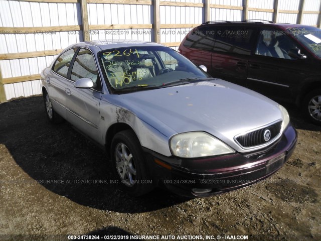 1MEHM55S51A607388 - 2001 MERCURY SABLE LS PREMIUM SILVER photo 1