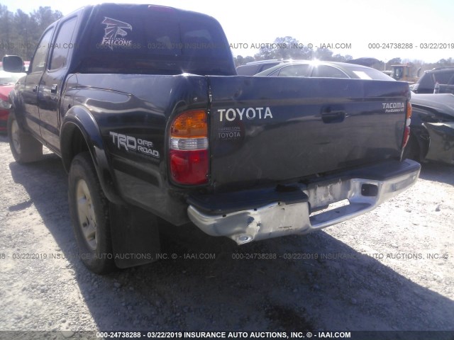 5TEGN92N74Z330172 - 2004 TOYOTA TACOMA DOUBLE CAB PRERUNNER BLACK photo 6