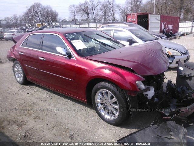 2C3CCACG1CH274363 - 2012 CHRYSLER 300 LIMITED RED photo 1