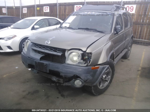 5N1MD28Y02C524273 - 2002 NISSAN XTERRA SE/SC GRAY photo 6