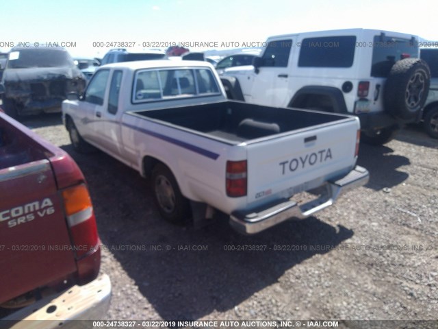 JT4VN93D6P5038128 - 1993 TOYOTA PICKUP 1/2 TON EX LONG WHLBSE DX WHITE photo 3