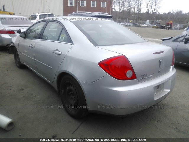1G2ZF57B584195838 - 2008 PONTIAC G6 VALUE LEADER/BASE SILVER photo 3