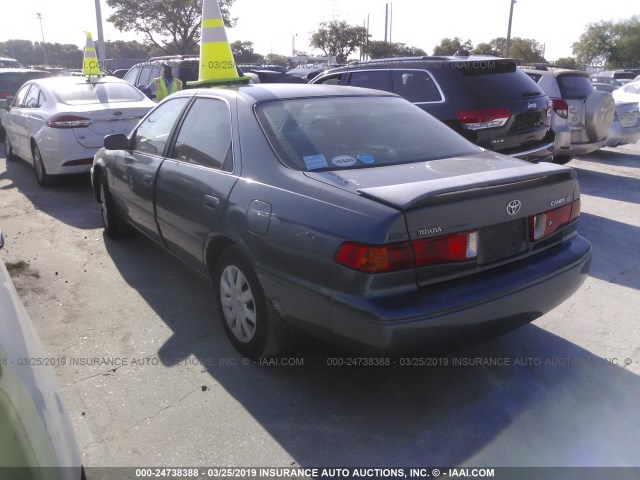 4T1BG22K41U780962 - 2001 TOYOTA CAMRY CE/LE/XLE 蓝色 照片 3