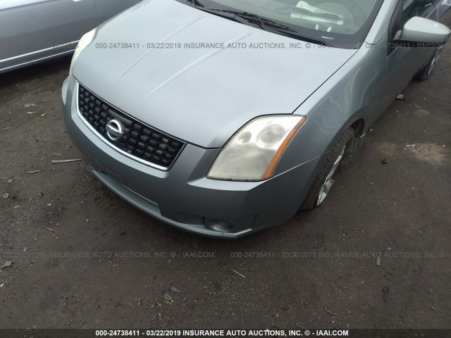 3N1AB61E09L631118 - 2009 NISSAN SENTRA 2.0/2.0S/2.0SL SILVER photo 6