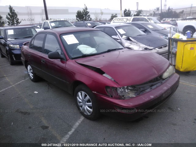 1NXAE09B7SZ265595 - 1995 TOYOTA COROLLA LE/DX RED photo 1