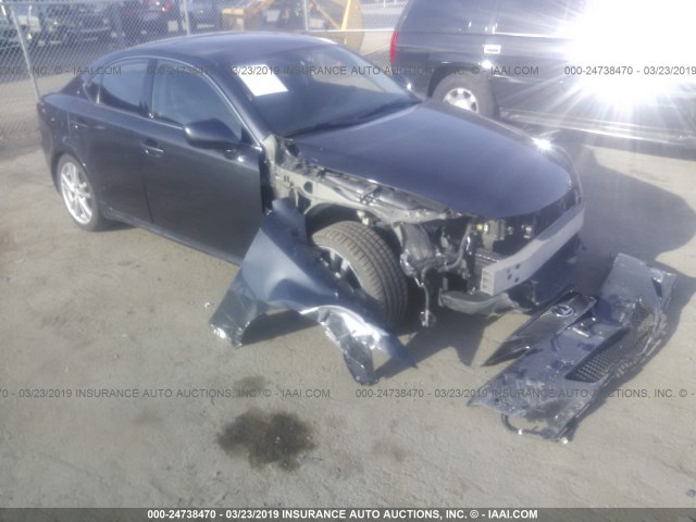 JTHBE262665007639 - 2006 LEXUS IS 350 BLACK photo 5