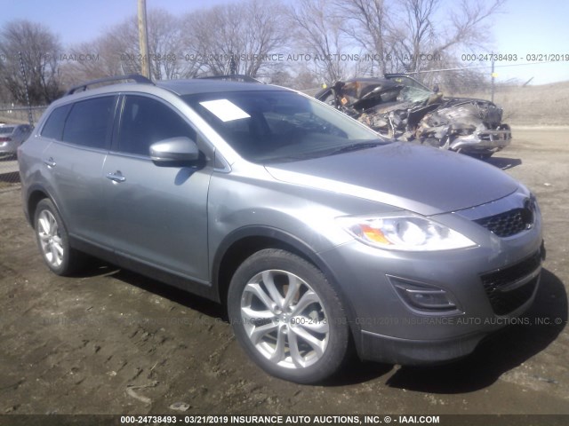 JM3TB2DA0C0356448 - 2012 MAZDA CX-9 SILVER photo 1