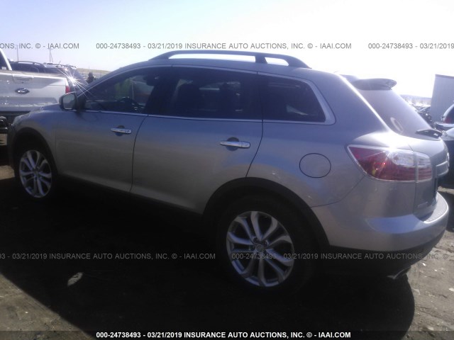 JM3TB2DA0C0356448 - 2012 MAZDA CX-9 SILVER photo 3