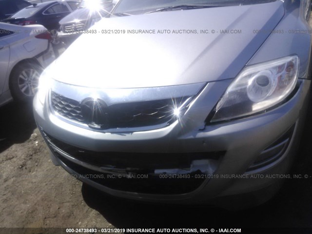 JM3TB2DA0C0356448 - 2012 MAZDA CX-9 SILVER photo 6