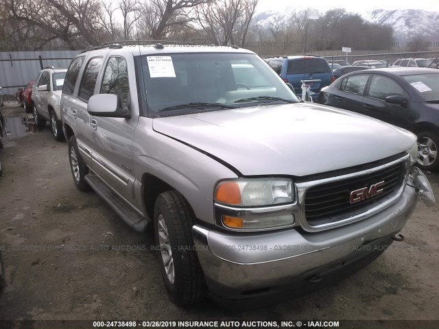 1GKEK13T65R110327 - 2005 GMC YUKON GRAY photo 1