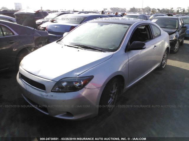 JTKDE167560101985 - 2006 TOYOTA SCION TC ვერცხლისფერი ფოტო 2