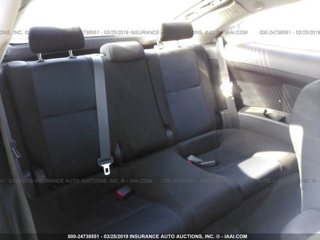 JTKDE167560101985 - 2006 TOYOTA SCION TC ვერცხლისფერი ფოტო 8