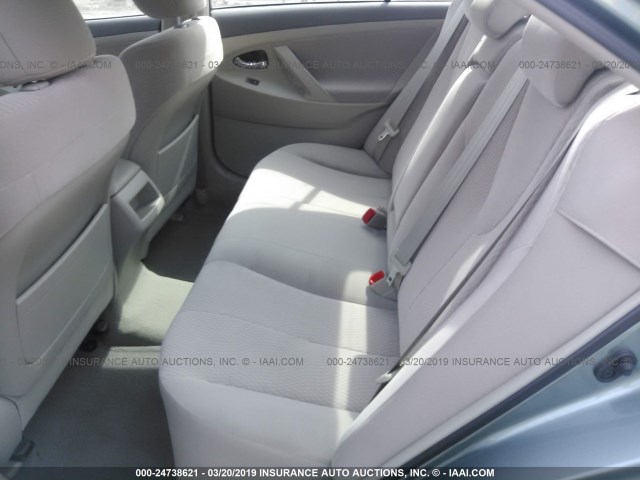 4T1BF3EK7BU731468 - 2011 TOYOTA CAMRY SE/LE/XLE GREEN photo 8