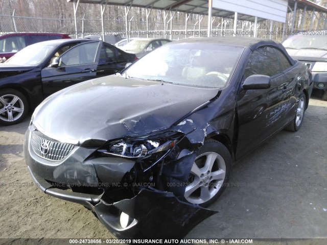 4T1FA38P66U096708 - 2006 TOYOTA CAMRY SOLARA SE/SLE BLACK photo 6