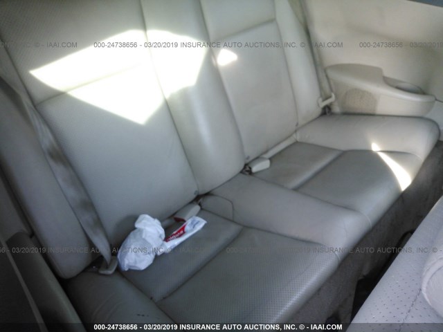 4T1FA38P66U096708 - 2006 TOYOTA CAMRY SOLARA SE/SLE BLACK photo 8