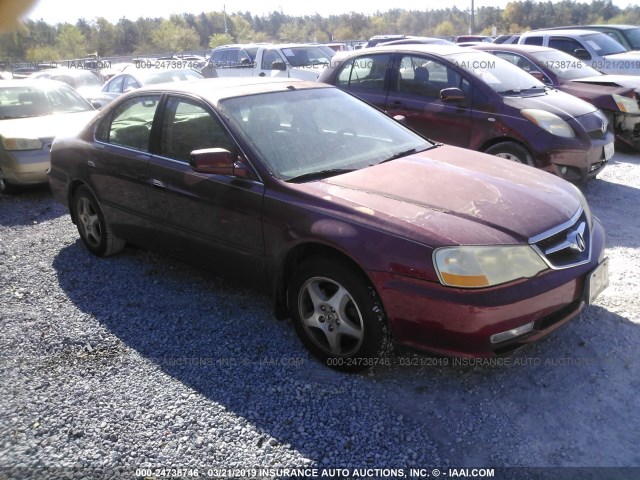 19UUA56673A087404 - 2003 ACURA 3.2TL RED photo 1