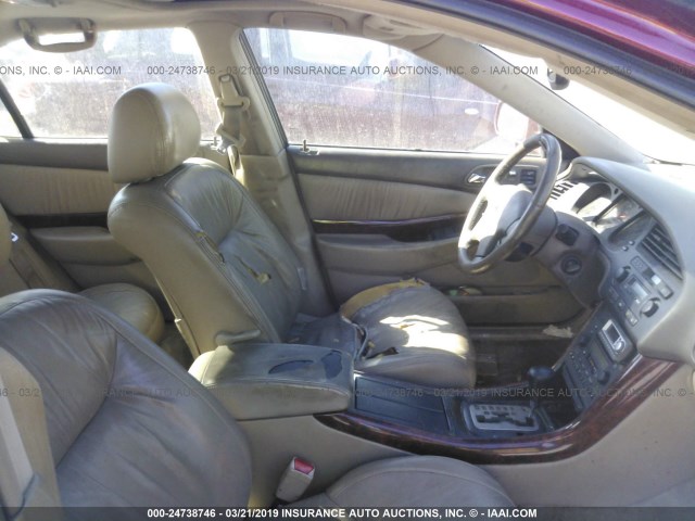 19UUA56673A087404 - 2003 ACURA 3.2TL RED photo 5