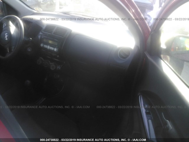 JTKKU10478J003952 - 2008 TOYOTA SCION XD RED photo 5