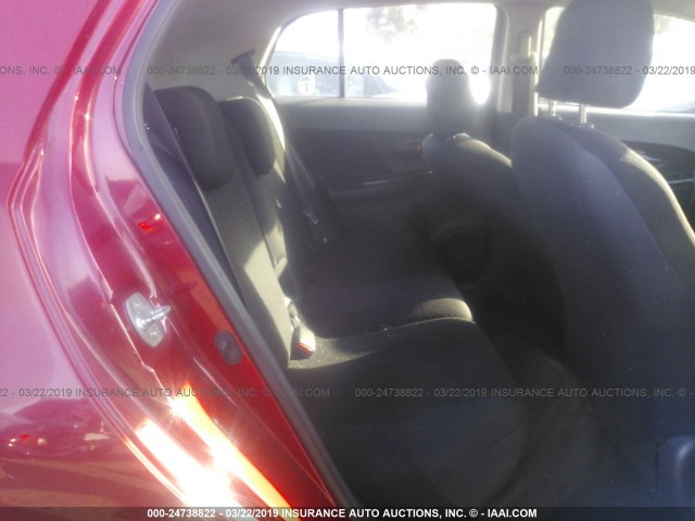 JTKKU10478J003952 - 2008 TOYOTA SCION XD RED photo 8