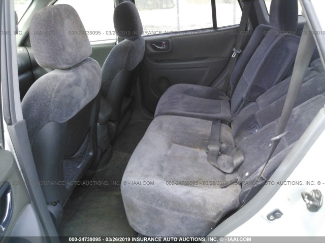 KM8SC13D04U733910 - 2004 HYUNDAI SANTA FE GLS/LX GRAY photo 8