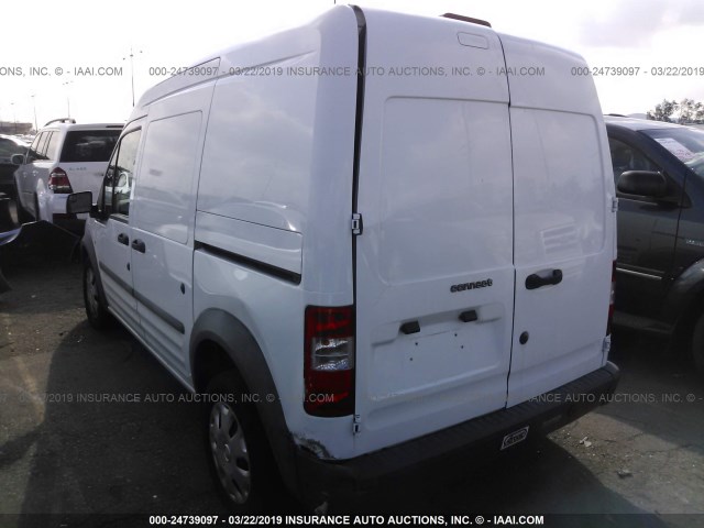 NM0LS7AN4CT105683 - 2012 FORD TRANSIT CONNECT XL WHITE photo 3