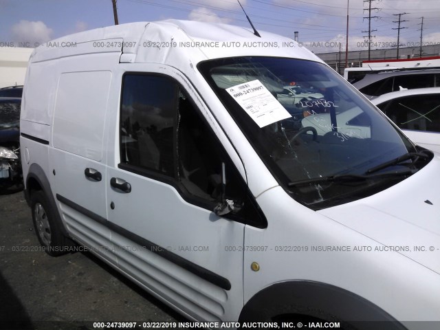 NM0LS7AN4CT105683 - 2012 FORD TRANSIT CONNECT XL WHITE photo 6