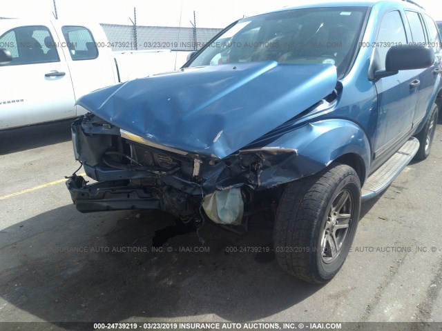 1D4HB58D15F522497 - 2005 DODGE DURANGO LIMITED BLUE photo 6