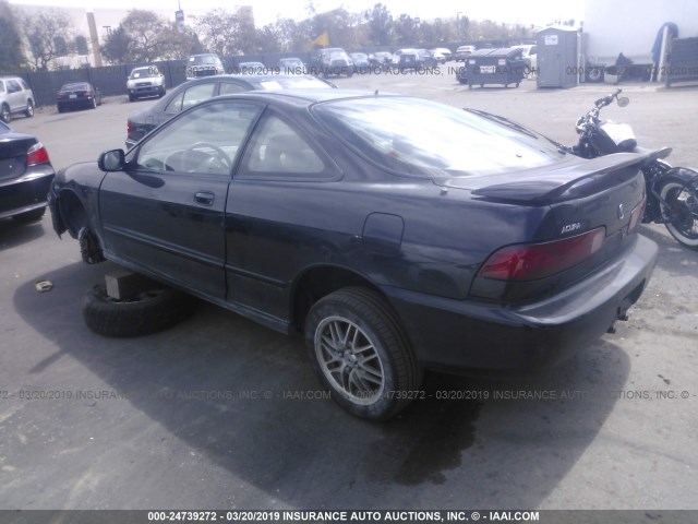 JH4DC4454VS017352 - 1997 ACURA INTEGRA LS BLACK photo 3