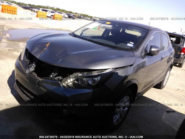 JN1BJ1CPXKW212766 - 2019 NISSAN ROGUE SPORT S/SV/SL GRAY photo 2