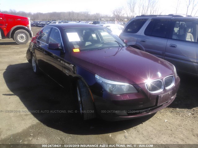 WBANV1C51AC158879 - 2010 BMW 528 XI BURGUNDY photo 1