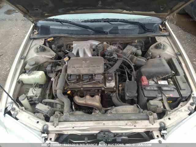 JT2BF22K6X0233689 - 1999 TOYOTA CAMRY LE/XLE Złoty zdjęcie 10