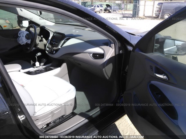 1G1ZB5ST6HF161900 - 2017 CHEVROLET MALIBU LS BLACK photo 5