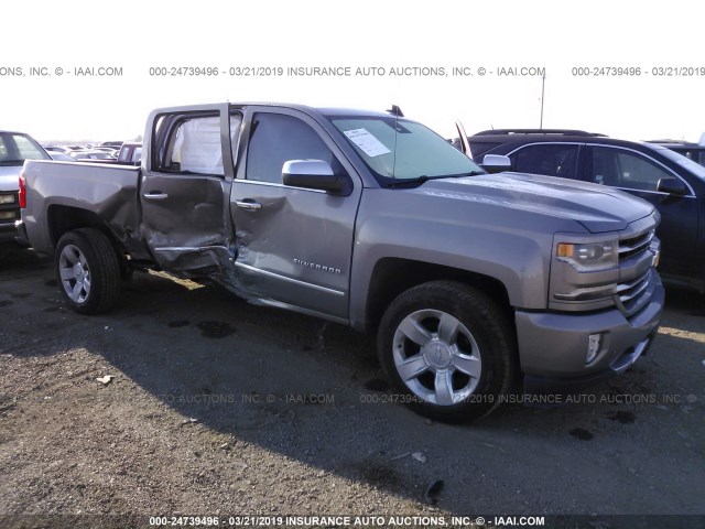 3GCUKSEC6HG394637 - 2017 CHEVROLET SILVERADO K1500 LTZ SILVER photo 1